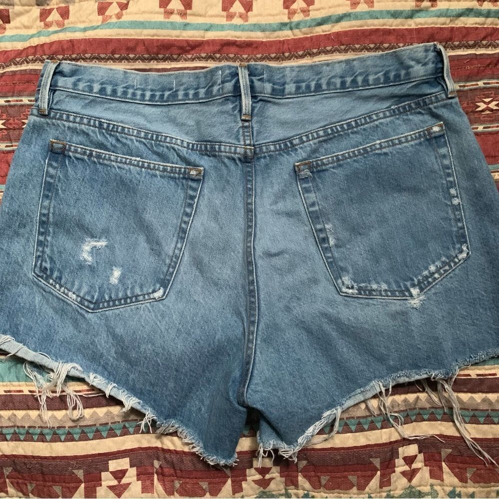 Frame High Rise Denim Shorts size 32 - Picture 4 of 5
